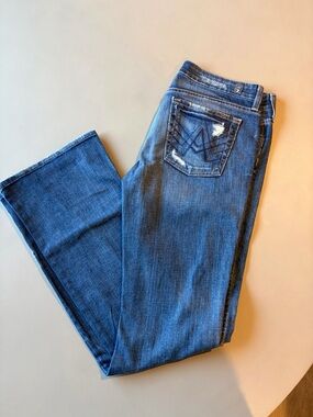 Flying Monkey Medium Blue Straight Leg Jeans